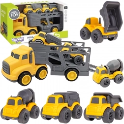 Woopie carro attrezzi con veicoli da cantiere 4 in 1