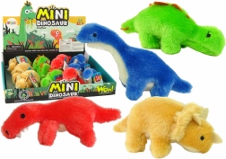 Mini pluchen dinosaurussen figuurtje 4 soorten