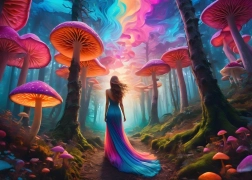 Puzzle Lesní rozmar 500 dílků ALIPSON