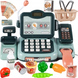 blagajna za otroke z LCD-zaslonom, 24 delov
