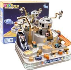 Interactive Space Base with 10 Mechanical Activities