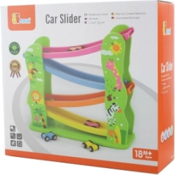 Wooden Slide for Cars