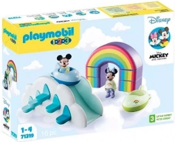 Playmobil 1.2.3 Disney domek w chmurach z MICKEY i MINNIE