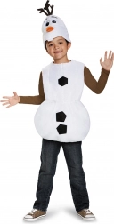 kids' Olaf snowman costume 7–8 years