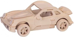 Wooden 3D Puzzle Large Porsche