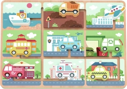 lesen labirint z vozili TOOKY TOY