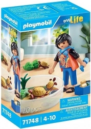 PLAYMOBIL myLife terrarium avec des tortues