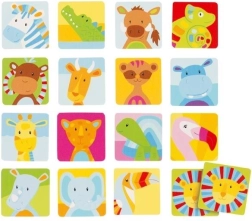 Goki Wooden Safari Memory Game