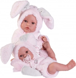 Poupée réaliste bébé Erika en vinyle doux 42 cm