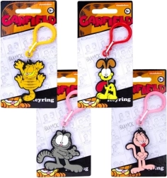 Garfield 2D PVC keychain – 4 designs