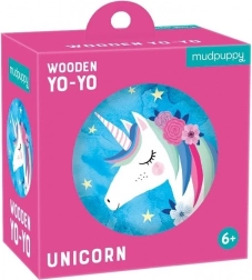 Yo-yo in legno Unicorno di Mudpuppy