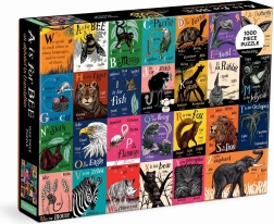 Puzzle Mudpuppy Abecedario Tradotto 1000 pezzi