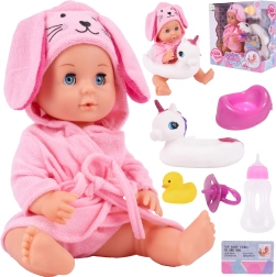 Poupée bébé avec set de bain