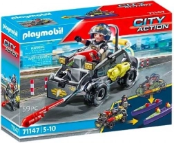 Playmobil City Action Off-Road Quad of the Special Unit convertible into a Motorboat