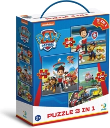 Puzzle Paw Patrol: Ready for Action 3 in 1