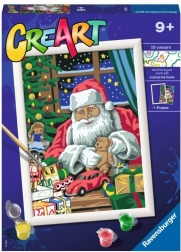CreArt peinture pour enfants Père Noël