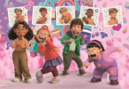 Disney Puzzle – Transformation, 104 Pieces – Clementoni SuperColor