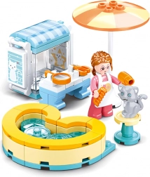 Sluban Girls Dream Katzensalon Bausteine-Set