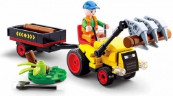 Sluban Town Farm Tractor with Trailer