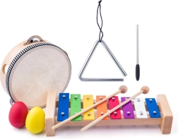 Kids' musical set – 8-piece instrument kit