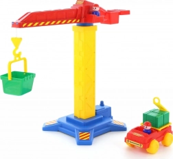 Gru da cantiere + macchinina