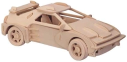 Fa 3D puzzle sportautó Ferrari – nagy modell