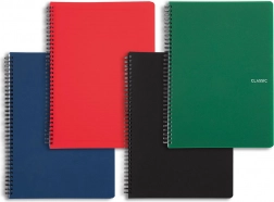 Kladdebog med ringe A4 Classic