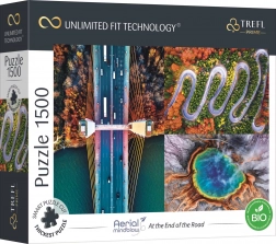 Trefl puzzle UFT Aerial Mindblow: At the End of the Road 1500 pieces
