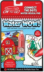 Water Coloring Book Water WOW! Painting by Numbers