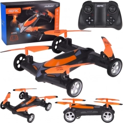 drone RC e auto 2‑in‑1 con fotocamera e controllo Wi‑Fi