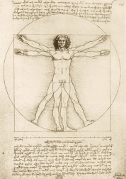 Vitruvian Man Puzzle 1000 Pieces by LEONARDO DA VINCI
