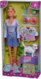Steffi Doll and Kitty Care