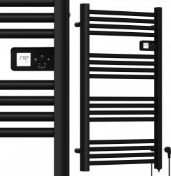 Radiatore elettrico da bagno Maltec 500 W nero
