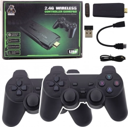 Retro TV-spillekonsol med trådløse gamepads