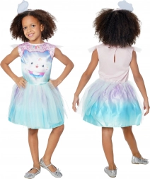 Costume GABBY'S DOLLHOUSE Cakey Cat kids' dress with headband 98–110 cm