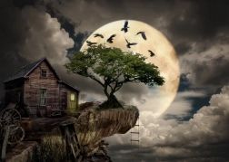 Puzzle ENJOY baita sulla scogliera 1000 pezzi