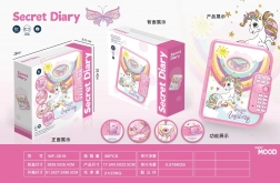 Tajný deník jednorožec se zámkem a nahráváním