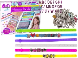 Creative set for making bracelets with charms