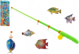 Magnetic fishing set for kids – 39 cm rod and 5 fish