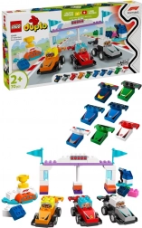 LEGO® DUPLO® 10445 Trkaći automobili i vozači F1 tima