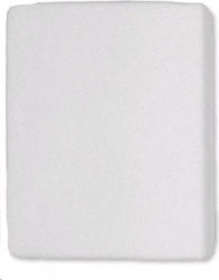 frotír lepedő kiságyhoz New Baby 140 × 70 cm, fehér
