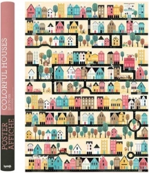 Poster Kleurrijke Huisjes