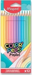 MAPED Color'Peps Pastel színesceruza készlet, 12 db