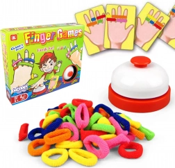 Skill game WOOPIE FINGER GAMES – colorful rubber bands (4+)