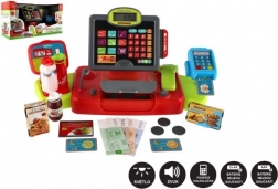 Children's Electronic Cash Register with Lights, Sounds, and Accessories
