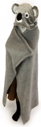 Cozy Noxxiez warming kids’ hooded blanket – Koala