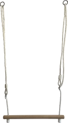 Drevená visutá hrazda 2Kids Toys s nastaviteľnými lanami