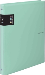 Karis A5 PVC pastel green notebook