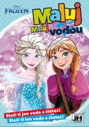 Coloring Book A5 Paint with Water FROZEN - The Ice Kingdom