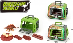 Dinozaver v kletki z dodatki